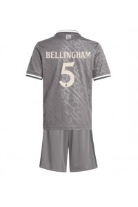 Real Madrid Jude Bellingham #5 Babytruitje 3e tenue Kind 2024-25 Korte Mouw (+ Korte broeken)